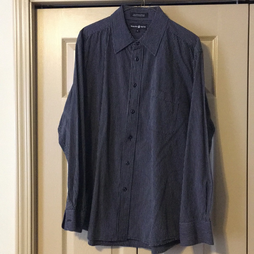 Beverly Hills Polo Club Striped Shirt Size XL